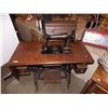 Image 2 : VINTAGE TREDLE SEWING MACHINE - STANDARD