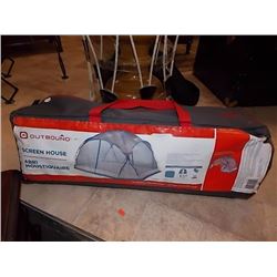 NEW OUTBOUND SCREEN TENT HOUSE - 14' X 14'