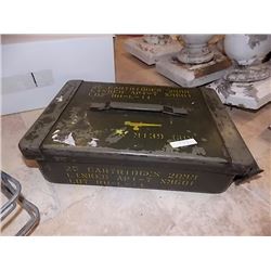 METAL AMMO BOX FOR 20MM CARTRIDGES