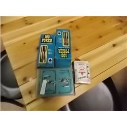 VINTAGE POKER CHIPS & PLAYING CARDS