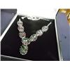 Image 2 : NECKLACE - UNIQUELY GORGEOUS MUSEUM SIZE MYSTIC TOPAZ - AWESOME 500CT(8PC) CUSHION CUT OVAL MYSTIC T