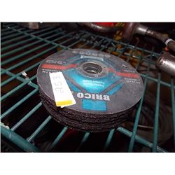 NEW GRINDING DISKS - 4 1/2" - 5PC/PKG