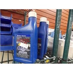 WEST MARINE MOTOR OIL  - 3 TTL