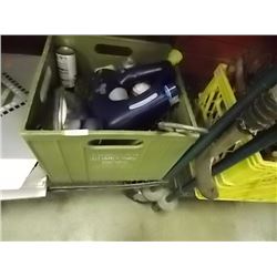 CRATE OF HARDWARE, OIL & MORE