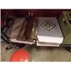 Image 1 : SHELF - FULL OF TILES - WITH CUTTER TOO