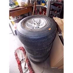 TIRES & RIMS - 4 TTL