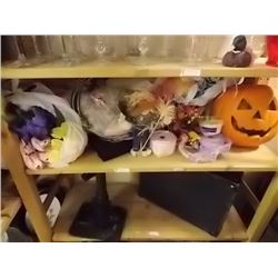 SHELF OF ASSORTED MIXED HOLIDAY STUFF