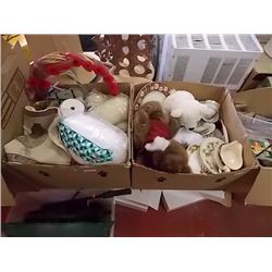 BOX CHRISTMAS CRAFTING & MORE - 2 BXS TTL