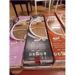 LAMINATE FLOORING WITH FOAM BACKING - 2 BOXES X ~17.26SQFT - MUSTANG - STR