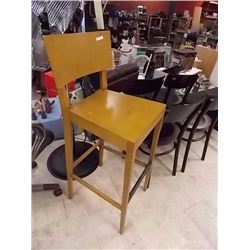 TEAK BAR CHAIR