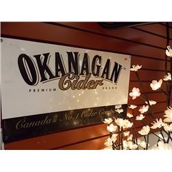 BREWERS MEMORABILIA - METAL - OKANAGAN CIDER