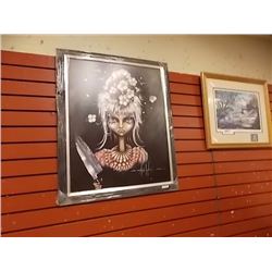 FRAMED PRINT - SINGLE AGAIN - ANGELINA WRONA - GALLERY ESTIMATE $550