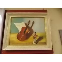 FRAME OIL PICTURE - VIOLIN SONATA IN AB