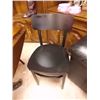 Image 1 : DINING CHAIRS - BLACK - 4 TTL