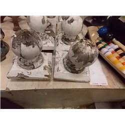 VINTAGE FENCE POST TOPS - 2