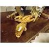 Image 1 : HAND CRAFTED WOOD AIRPLANE