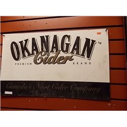 BREWERS MEMORABILIA - METAL - OKANAGAN CIDER
