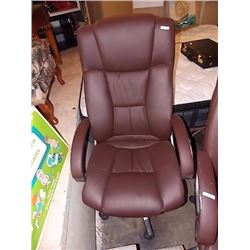 EXECUTIVE OFFICE CHAIR - SOME ARM WEAR