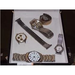 TRAY OF ASSORTED WATCHES TRAY NOT INCLUDED