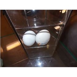 WHITLE VINTAGE PORCELEIN DOOR KNOBS