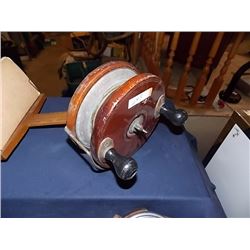 VINTAGE WOOD FISHING ROD