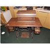 Image 1 : VINTAGE TREDLE SEWING MACHINE - STANDARD