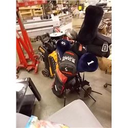 GOLF BAG & CLUBS