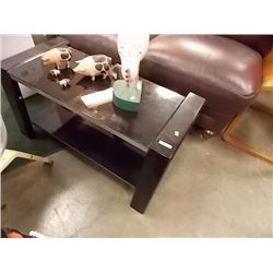 GLASS T.V. STAND