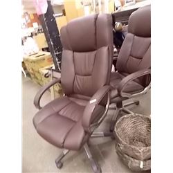 EXECUTIVE OFFICE CHAIR - SOME ARM WEAR