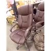 Image 1 : EXECUTIVE OFFICE CHAIR - SOME ARM WEAR