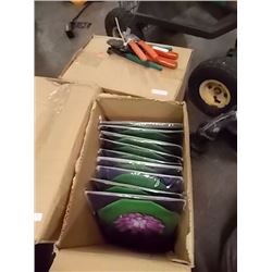 BOX OF NEW ARTIFICIAL POND LILIES