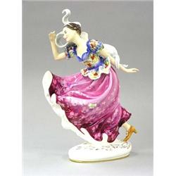 ROYAL DOULTON PORCELAIN FIGURE "COLUMBINE", English. Model No. HN 2738. Height 12 1/2". $400/60...