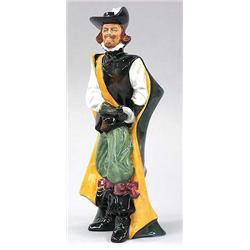 ROYAL DOULTON PORCELAIN FIGURE "CAVALIER", English. Model No. HN 2716. Height 10". $75/125...