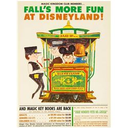 Magic Kingdom Club Ticket Poster.