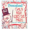 Image 2 : Disneyland "Gala New Year's Eve Party" Flyer.