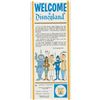 Image 1 : "Welcome to Disneyland" Gate Flyer.