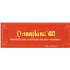 Image 1 : "Disneyland '66" Gate Flyer.