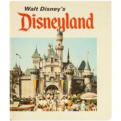 "Walt Disney's Disneyland" Hardcover Book.