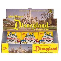 Rare Donruss Disneyland Bubblegum Cards Box.