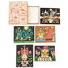 Image 1 : Mary Blair "Small World" Concept Greeting Card Set.