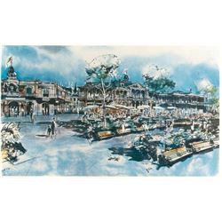 New Orleans Square Concept from Disneyland Hotel.