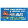 Image 1 : Disneyland Construction Billboard.