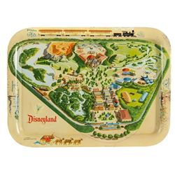 Disneyland Tin-Litho Tray.