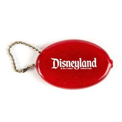 Disneyland Red Vinyl Coin Holder.