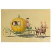 Image 1 : Cinderella Carriage Hand-Colored Concept Brownline.
