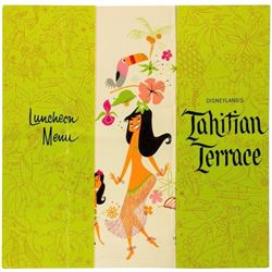Tahitian Terrace Luncheon Menu.