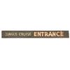 Image 1 : "Jungle Cruise Entrance" Wooden Sign.