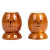 Image 1 : Disneyland Wooden Salt & Pepper Shakers.