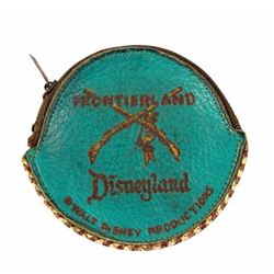 Frontierland Leather coin Purse.