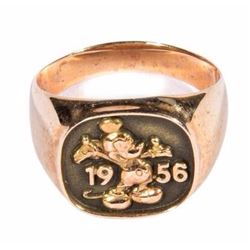 Betty Taylor's 20-Year Service Ring.